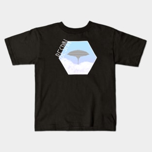 cloud city planet Kids T-Shirt